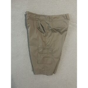 Ralph Lauren Tan Cargo Shorts‎ Classic Cotton Blend  Women's size 14